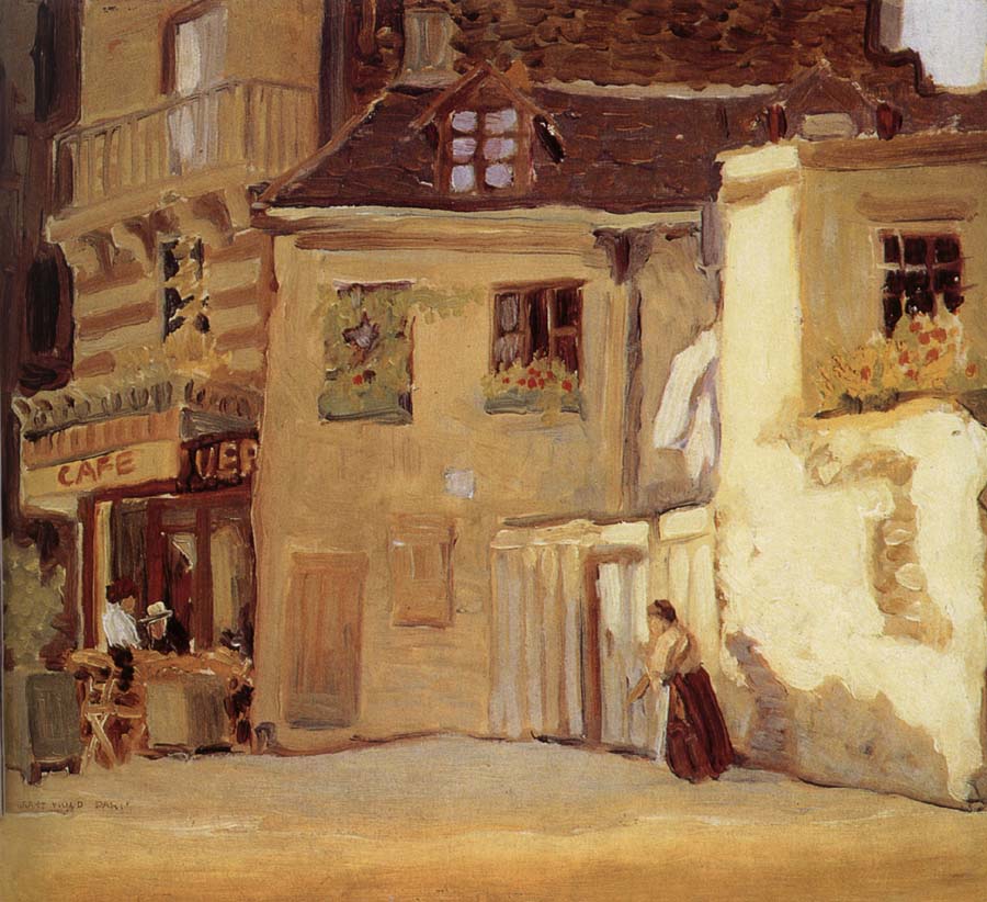 The cafe of Paris corner